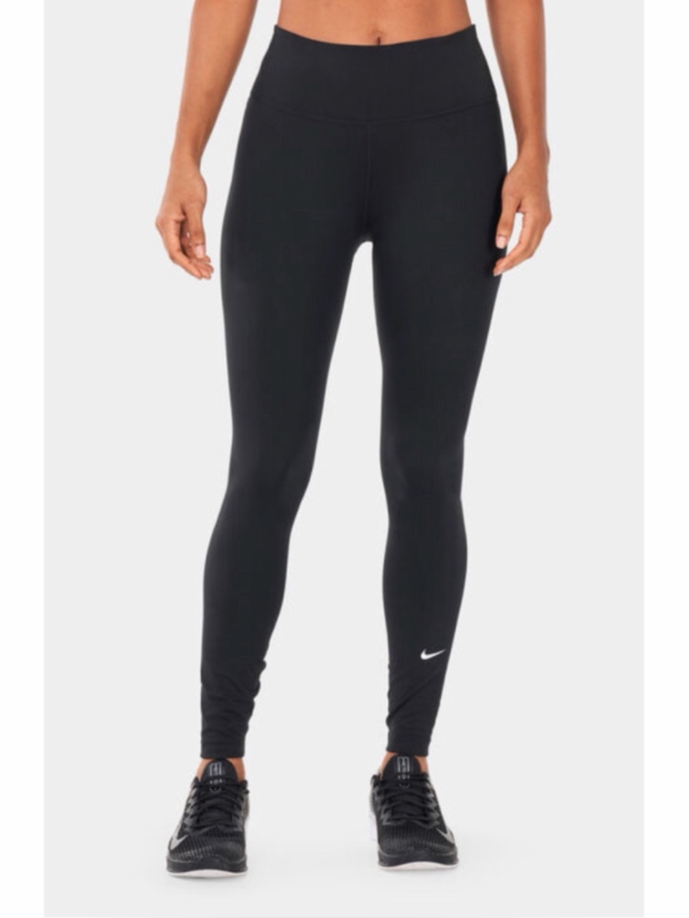 Nike Black Leggings With Hidden Waistband Pockets Size XL